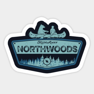 Northwoods HideAway Sticker